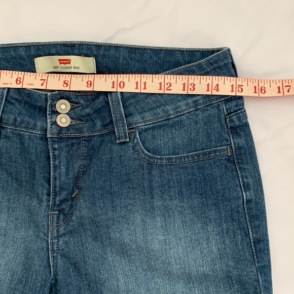 Levi’s SZ 4 526 Slender Boot Double Button Flap Pocket Jeans - Picture 12 of 14